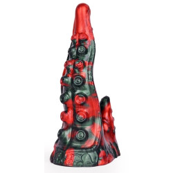MONSTERED Gode Bukolix 16 x 5cm Noir et Rouge